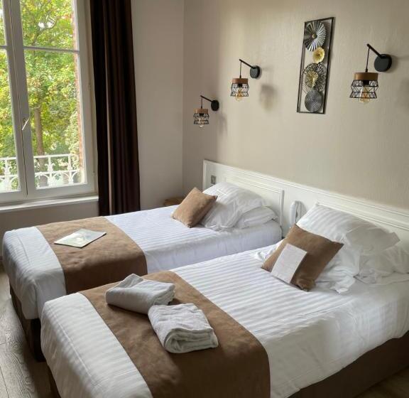 בית מלון כפרי Logis Hôtel  Restaurant Le Relais Guillaume De Normandy