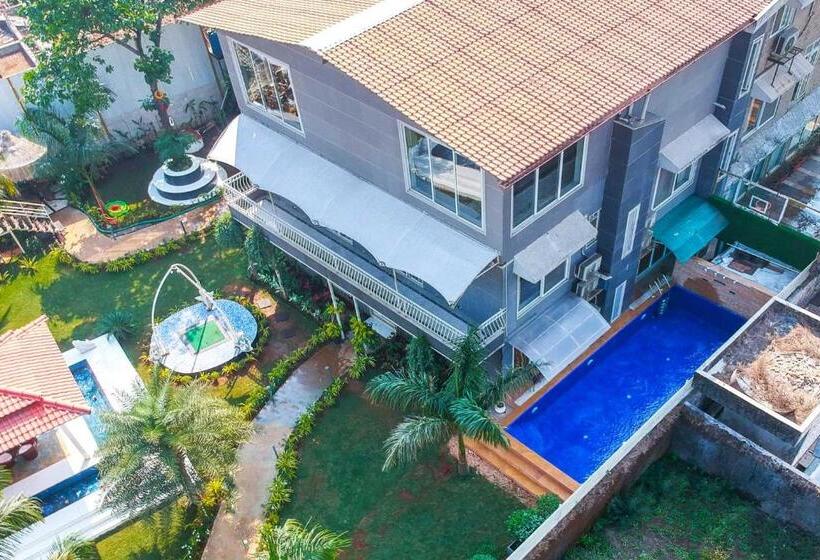 منتجع Ayurkutir Villa By Stayvista   Pool, Gym, And Snooker Table For Your Ultimate Relaxation And Enterta