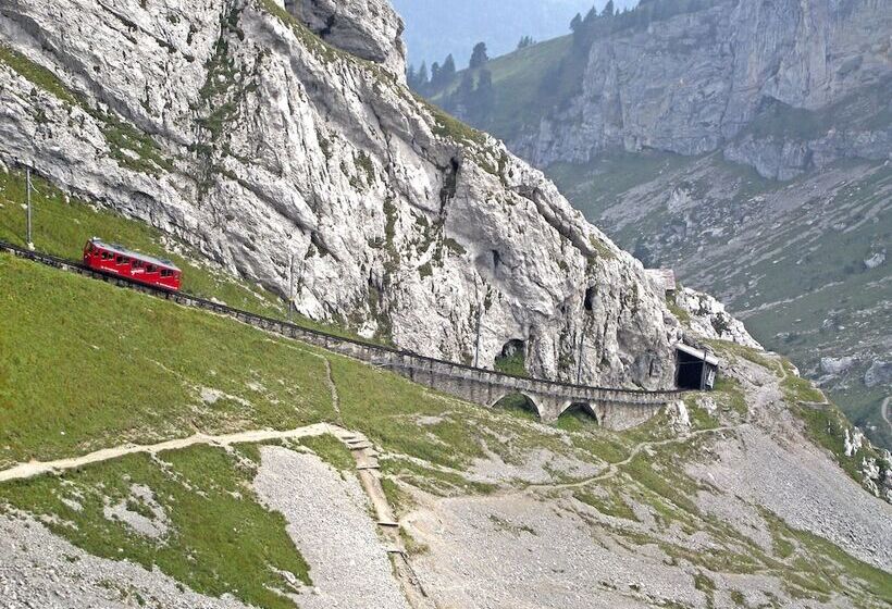 住宿加早餐 Budget Rooms Pilatus Alpnachstad