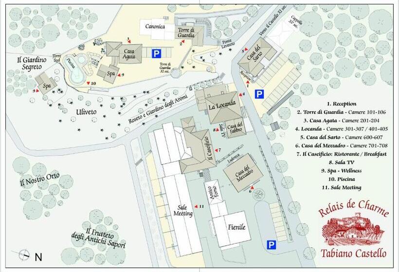 בית מלון כפרי Antico Borgo Di Tabiano Castello   Relais De Charme