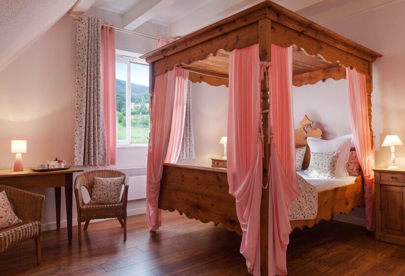 Отель Hôtel Restaurant Verger Des Châteaux, The Originals Relais, Proche Sélestat