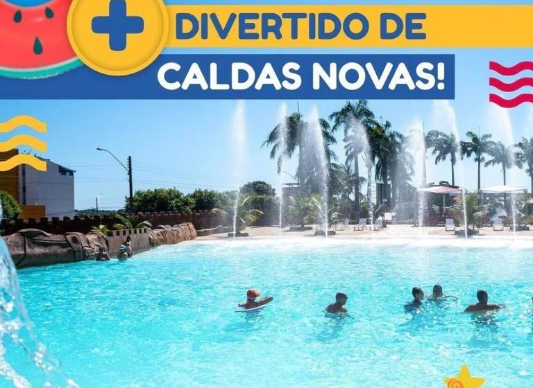 Hot Star Thermas Hotel   No Centro De Caldas Novas