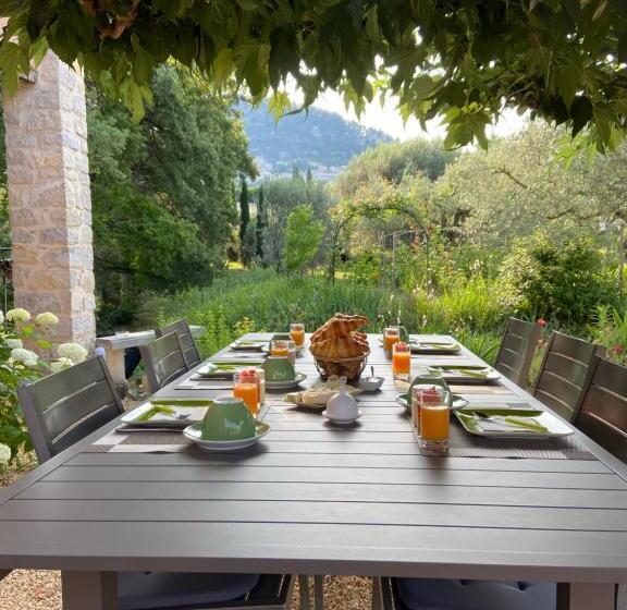 ベッドアンドブレックファースト Le Mas Carré Séguret