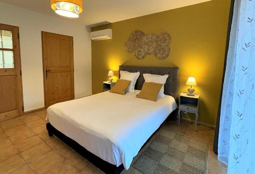 ベッドアンドブレックファースト Le Mas Carré Séguret