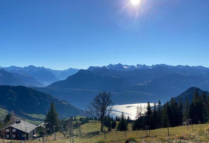ユースホステル Berggasthaus Rigi Burggeist