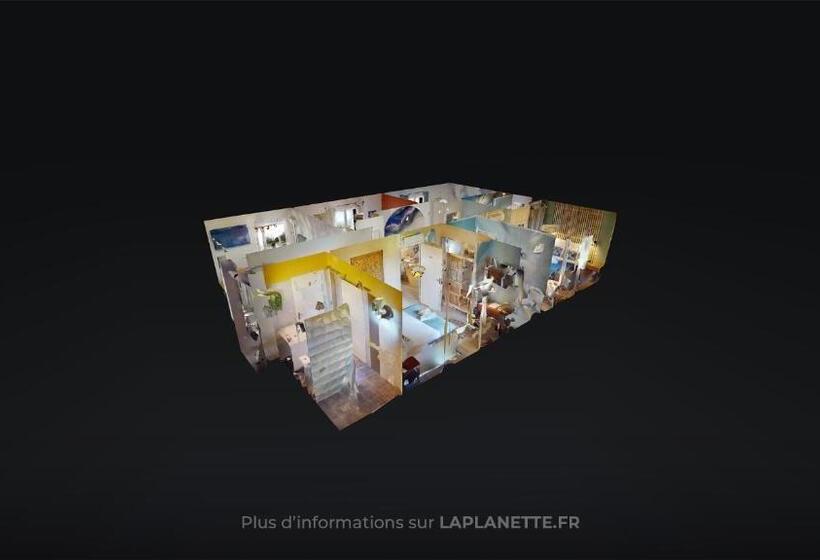 مبيت وإفطار La Planette