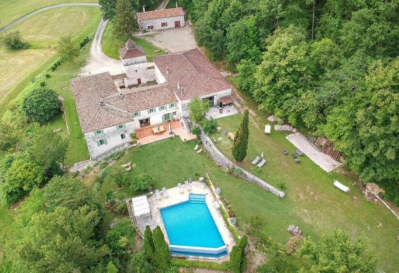 膳宿费 Manoir Le Moulinal47 Vue Panoramique