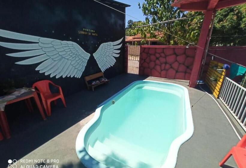 膳宿费 Pousada Sorriso Da Mata.