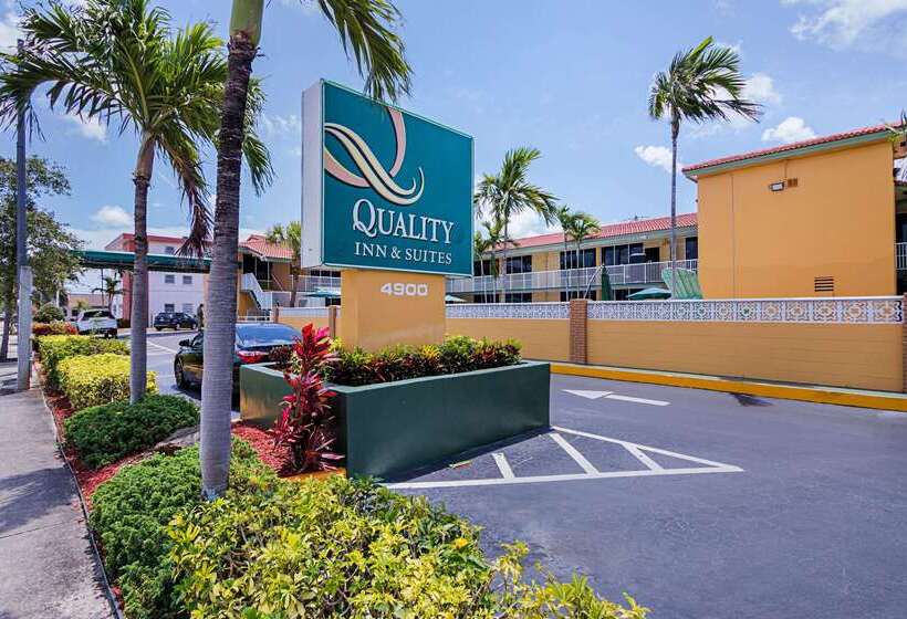 호텔 Quality Inn & Suites Airport Cruise Port Hollywood