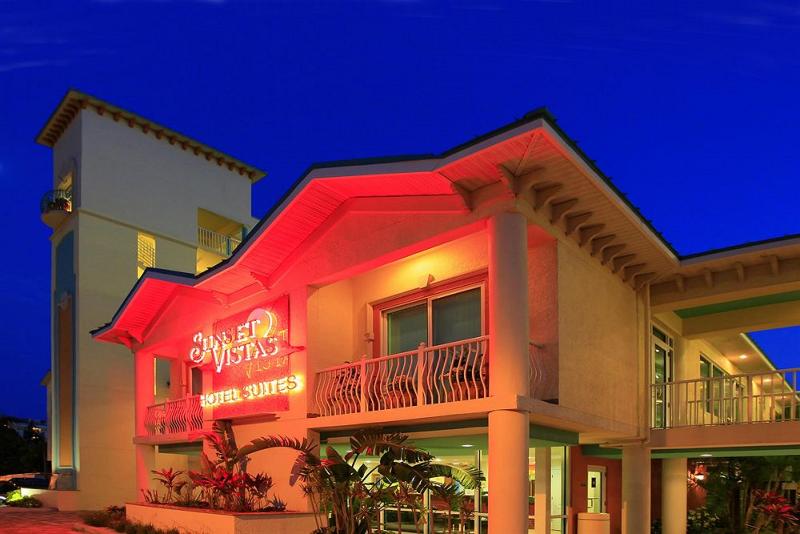 Отель Sunset Vistas Two Bedroom Beachfront Suites