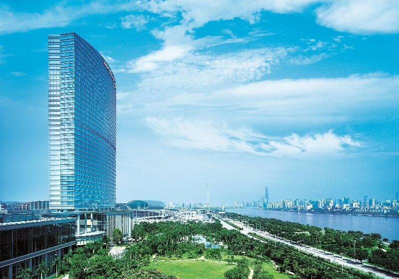 בית מלון כפרי Shangri La Guangzhou 3 Minutes By Walking To Canton Fair Complex