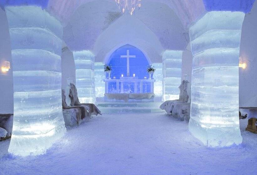 בית מלון כפרי Sorrisniva Igloo