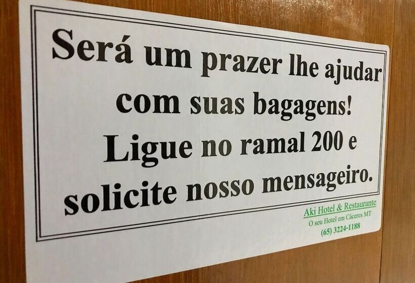 Aki Hotel E Restaurante