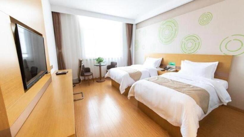 酒店 Greentree Inn Baoding City Zhuozhou Railway Station Store
