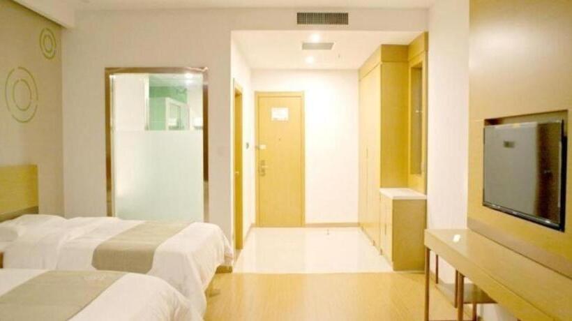 酒店 Greentree Inn Baoding City Zhuozhou Railway Station Store