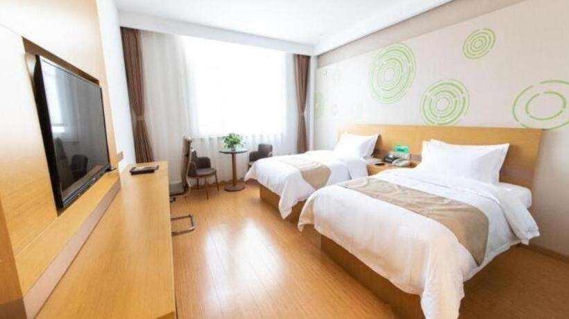 酒店 Greentree Inn Baoding City Zhuozhou Railway Station Store