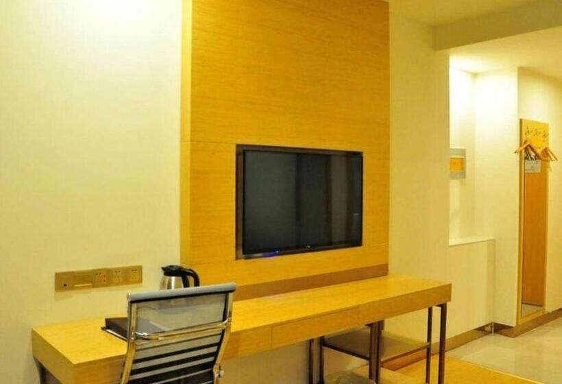 בית מלון כפרי Greentree Inn Liaocheng Donge Culture Street Express