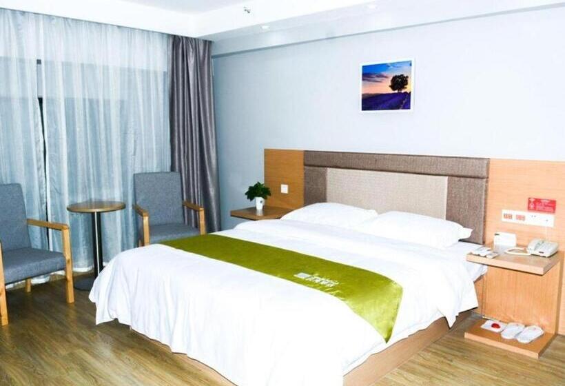 호텔 Greentree Inn Xuzhou Yunlong District Lvdi Business City Shell