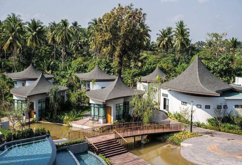 فندق Na Tree Tara Riverside Resort Amphawa Damnoensaduak