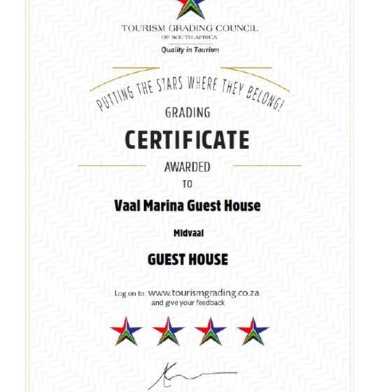 膳宿费 Vaal Marina Guest House 655 Leervis