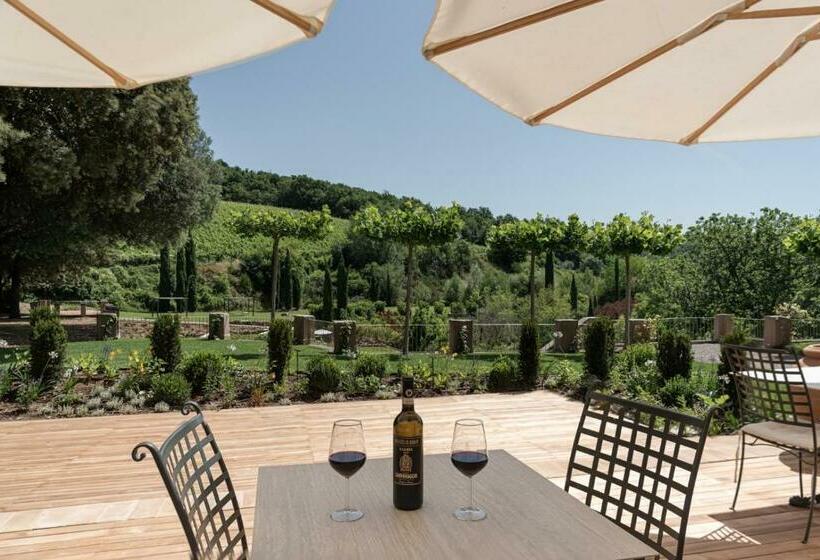 酒店 Villa Campomaggio Resort & Spa