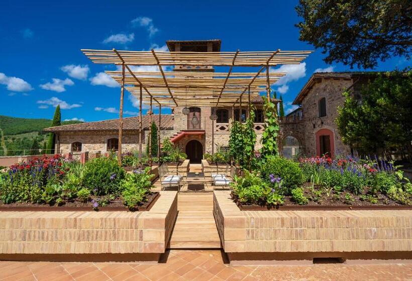 酒店 Villa Campomaggio Resort & Spa