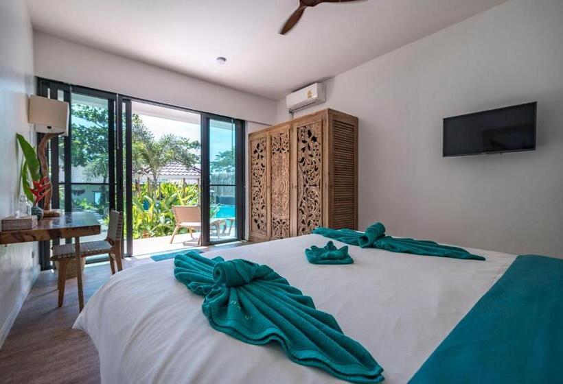 فندق صغير By The Sea Koh Mak Boutique Guesthouse