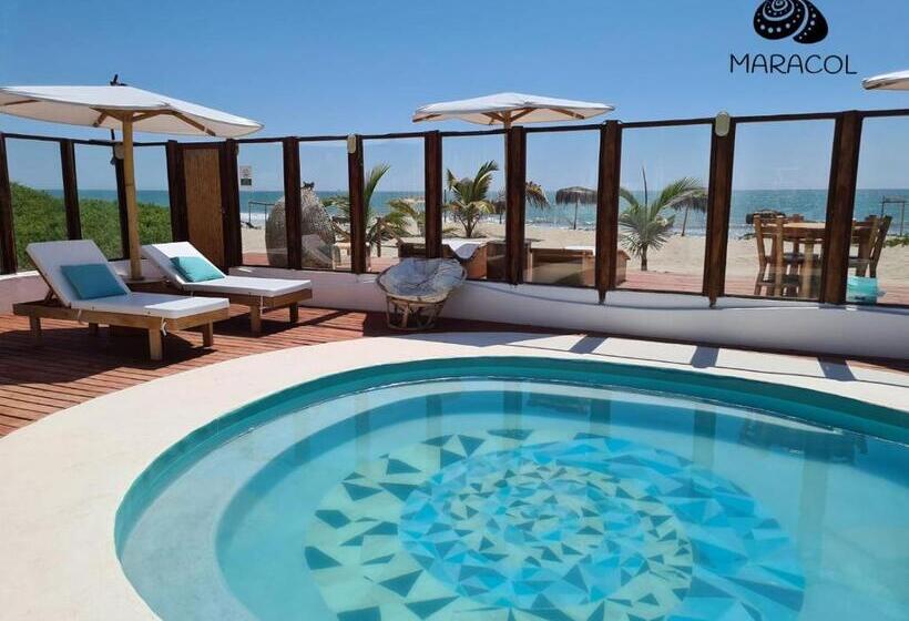 호텔 Maracol Bungalows Vichayito