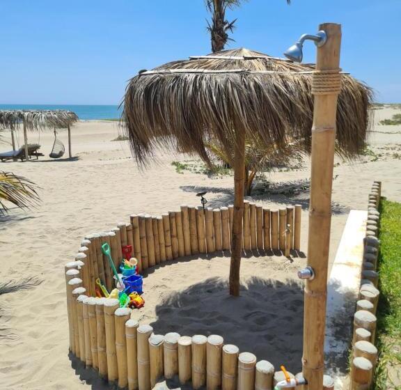 호텔 Maracol Bungalows Vichayito