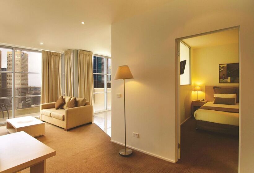 فندق Oaks Melbourne On Lonsdale Suites
