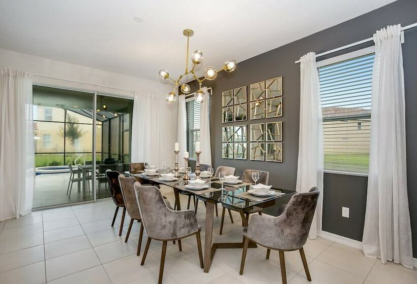 6bed 4ba Villa Game Room Pool Spa