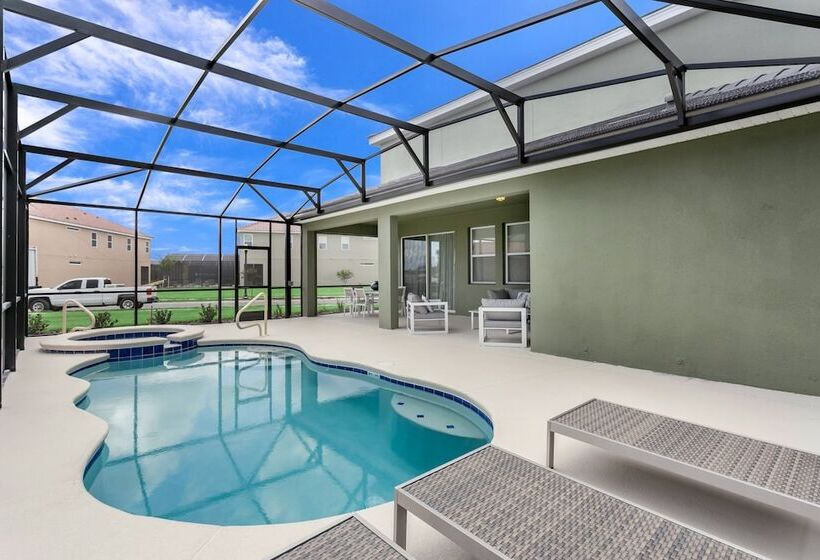 6bed 4ba Villa Game Room Pool Spa