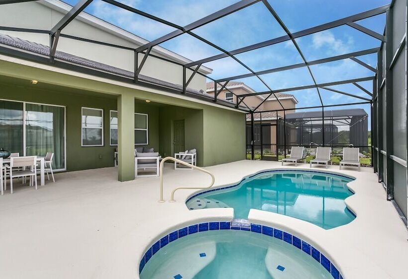 6bed 4ba Villa Game Room Pool Spa