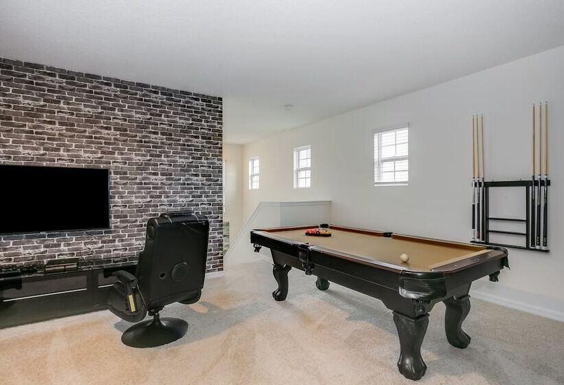 6bed 4ba Villa Game Room Pool Spa