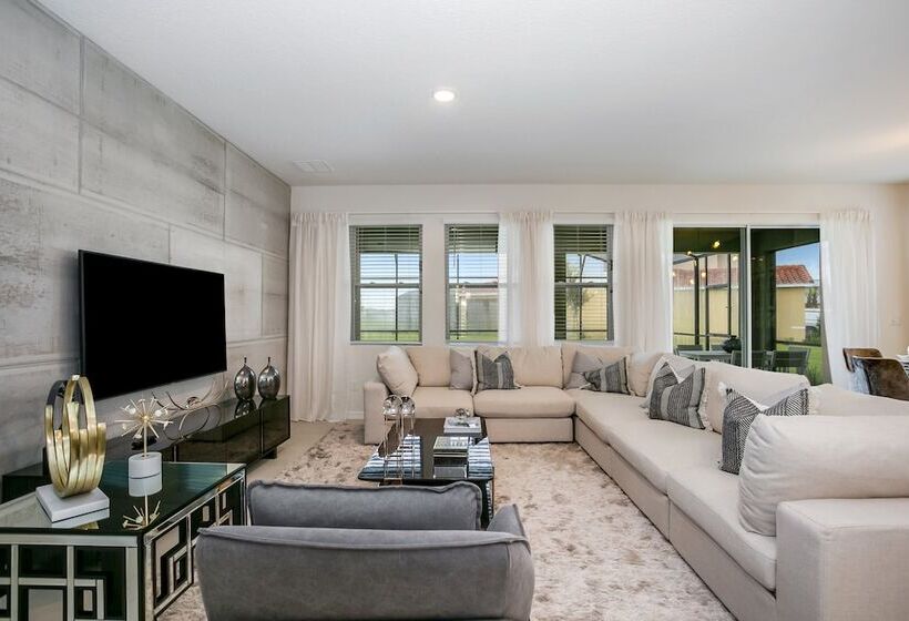6bed 4ba Villa Game Room Pool Spa