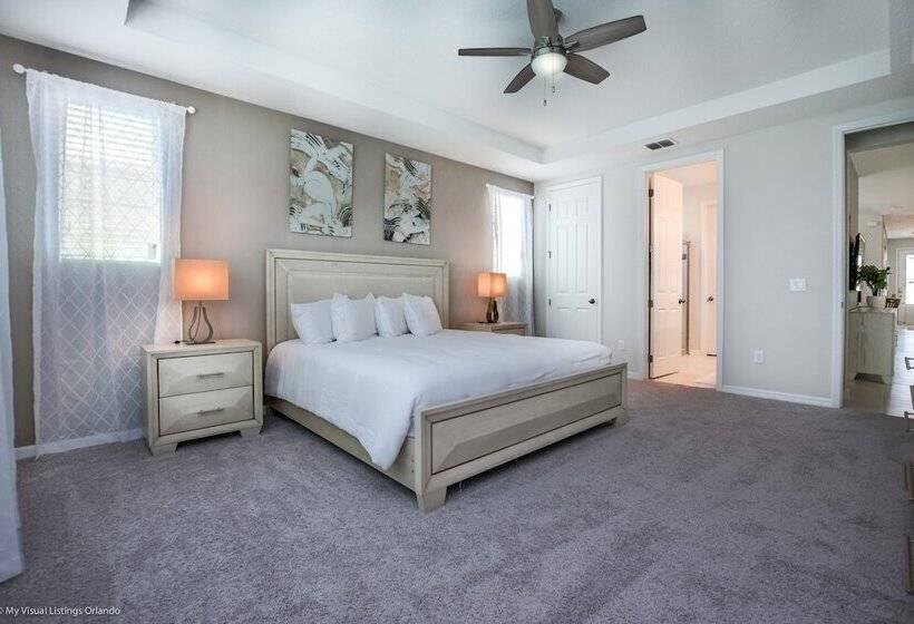 7 Bed 5 Ba Villa With Games, Pool & Spa