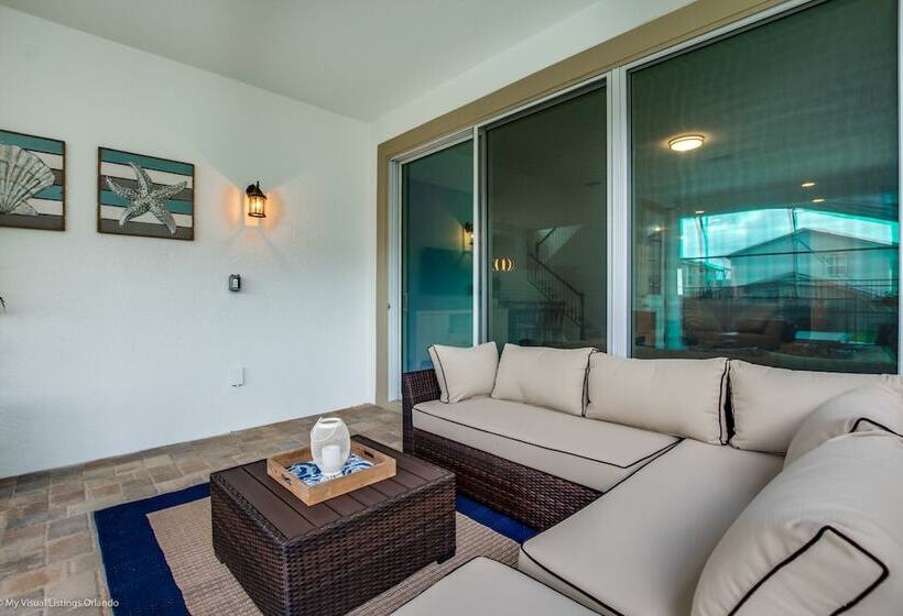 7 Bed 5 Ba Villa With Games, Pool & Spa