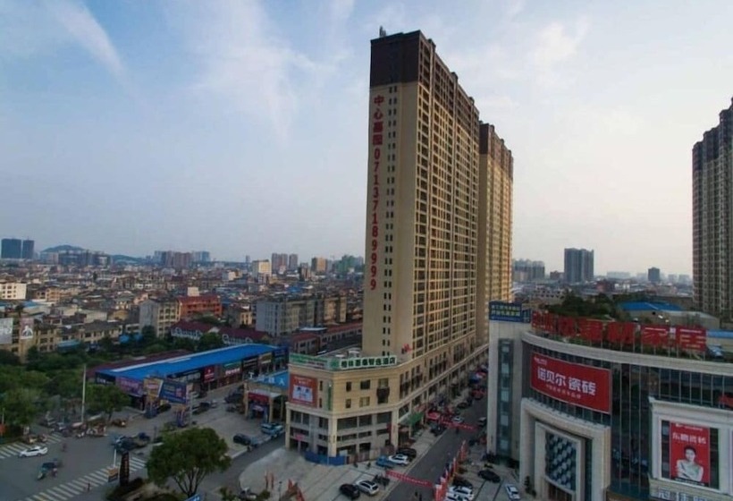 Hotell Greentree Inn Huanggang Qichun County Ouyada Square Express