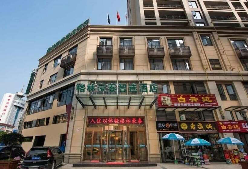 Hotell Greentree Inn Huanggang Qichun County Ouyada Square Express