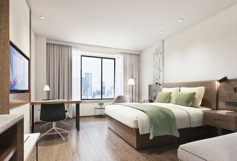 Hotell Greentree Inn Huanggang Qichun County Ouyada Square Express