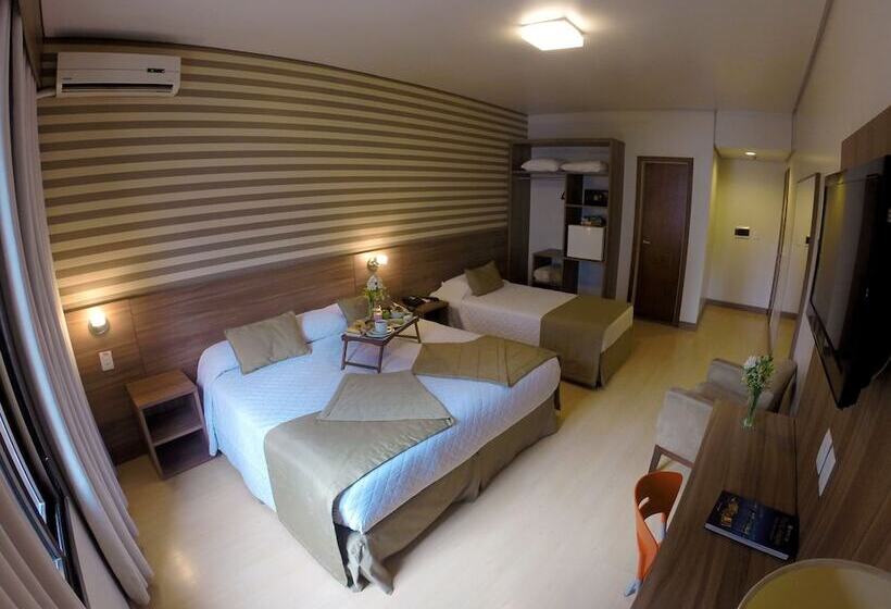 酒店 Continental Business  200 Metros Do Complexo Hospitalar Santa Casa