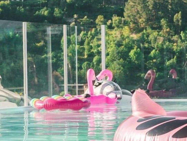 교외 호텔 Aquafalls Nature