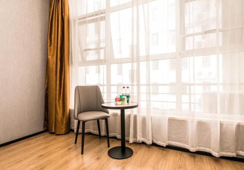 ホテル Greentree Inn Anhui Hefei Binhu New District Convension And Exhibition Center Wanquanhe Road Express