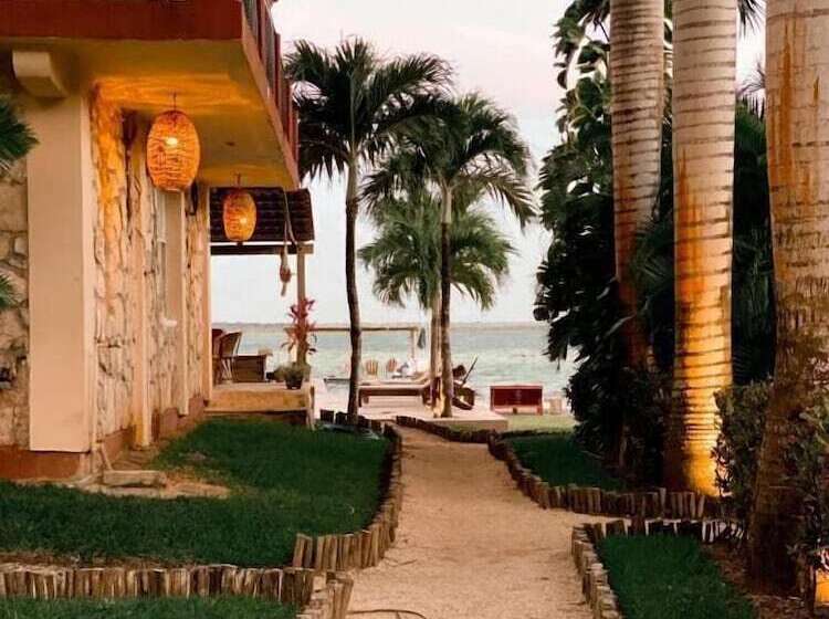 בית מלון כפרי Casabakal   A Pie De Laguna   Bacalar