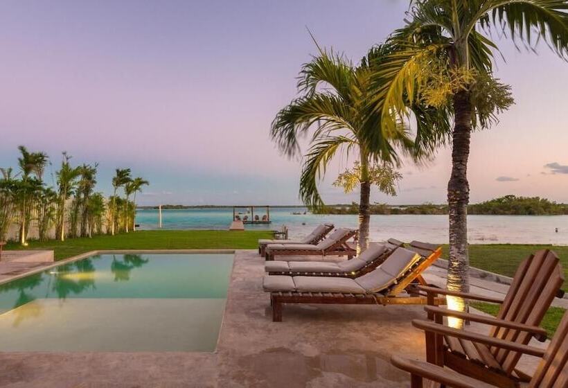 בית מלון כפרי Casabakal   A Pie De Laguna   Bacalar