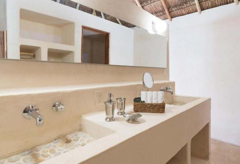 בית מלון כפרי Casabakal   A Pie De Laguna   Bacalar