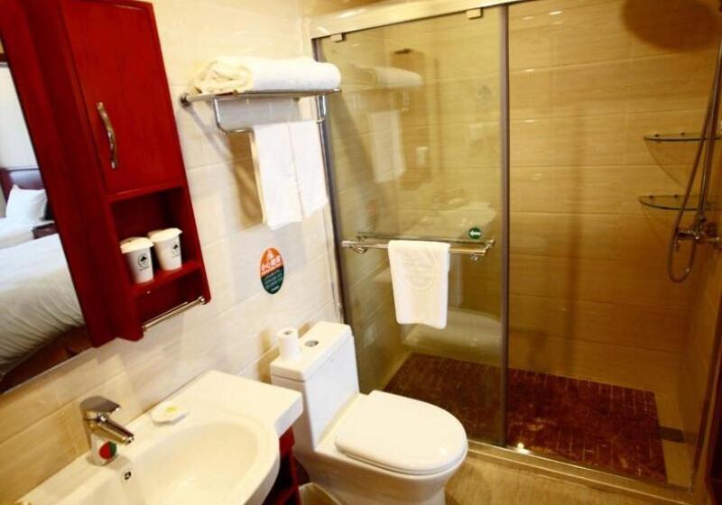 בית מלון כפרי Greentree Inn Jiangsu Huaian Xiangyu Avenue New Eco City Hexia Ancient Town Business