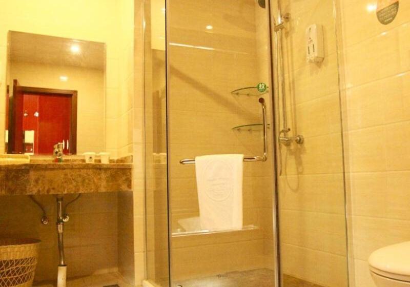 בית מלון כפרי Greentree Inn Jiangsu Huaian Xiangyu Avenue New Eco City Hexia Ancient Town Business