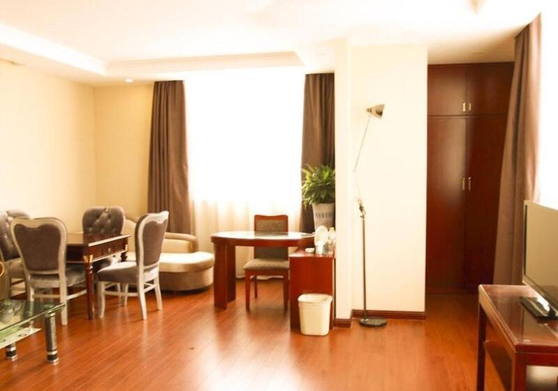 בית מלון כפרי Greentree Inn Jiangsu Huaian Xiangyu Avenue New Eco City Hexia Ancient Town Business