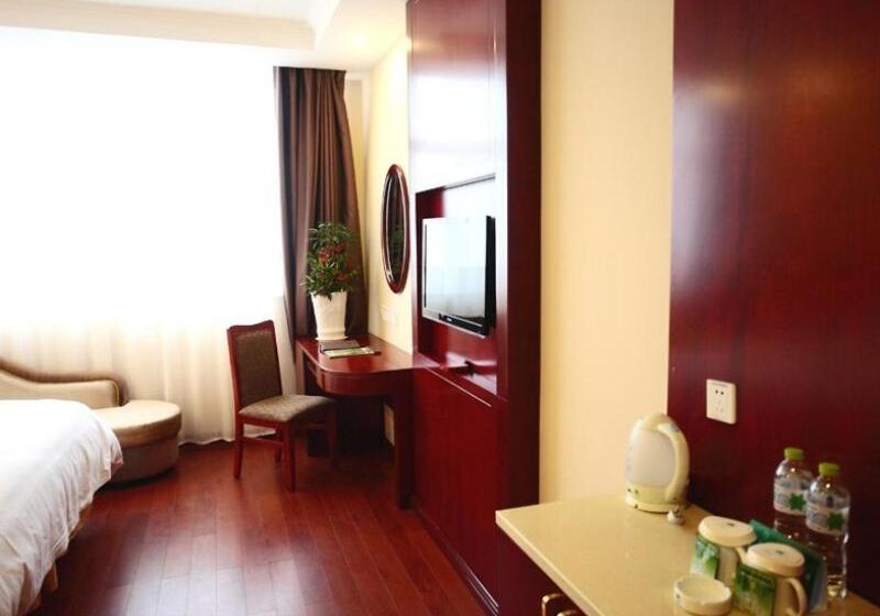 בית מלון כפרי Greentree Inn Jiangsu Huaian Xiangyu Avenue New Eco City Hexia Ancient Town Business